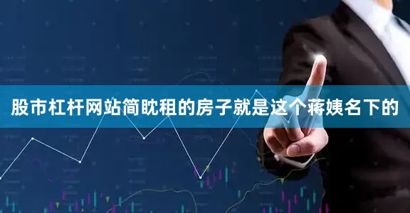 股市杠杆网站简眈租的房子就是这个蒋姨名下的