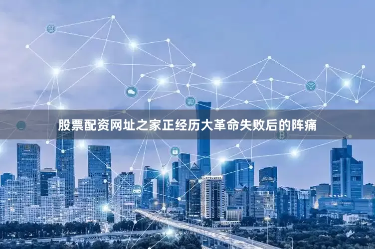 股票配资网址之家正经历大革命失败后的阵痛
